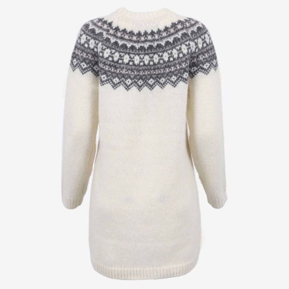 NWT ICEWEAR FRÓÐNÝ Long Wool Sweater Dress - Picture 2 of 6